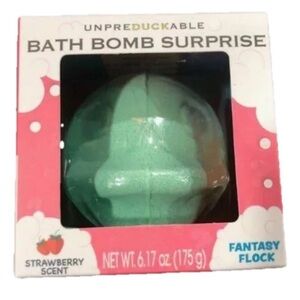 Unpredictable duck bath bomb Strawberry Scent Fantasy Flock